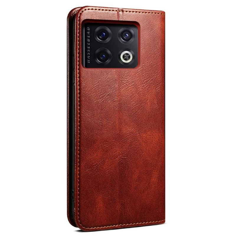 Etui Folio do OnePlus 10 Pro Ernestine Odsłonięte Szwy