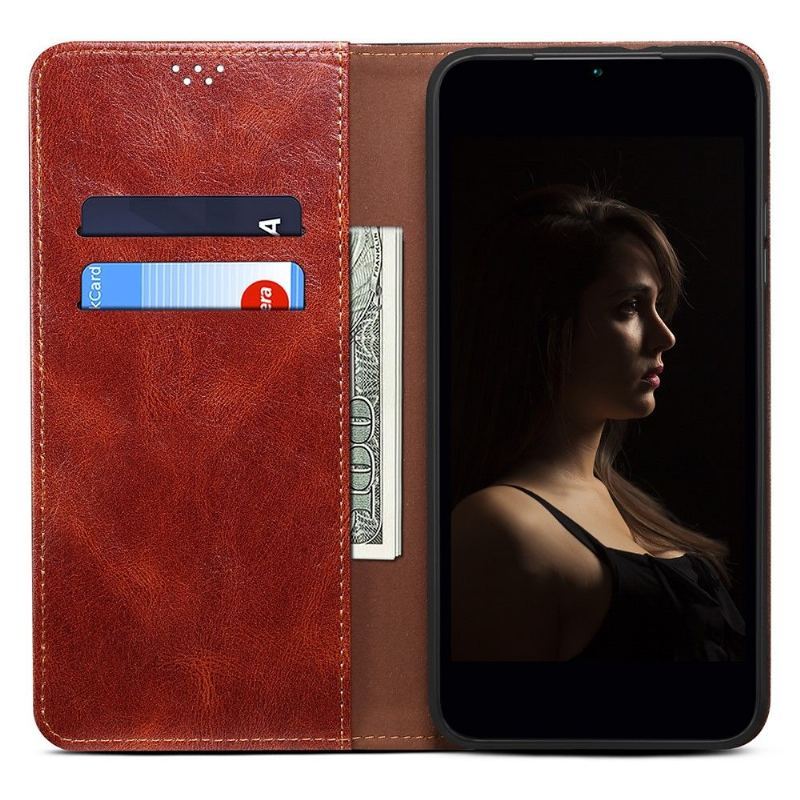 Etui Folio do OnePlus 10 Pro Ernestine Odsłonięte Szwy