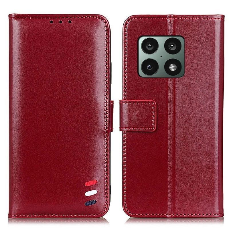 Etui Folio do OnePlus 10 Pro Skórzany Futerał Melody Faux Leather Folio