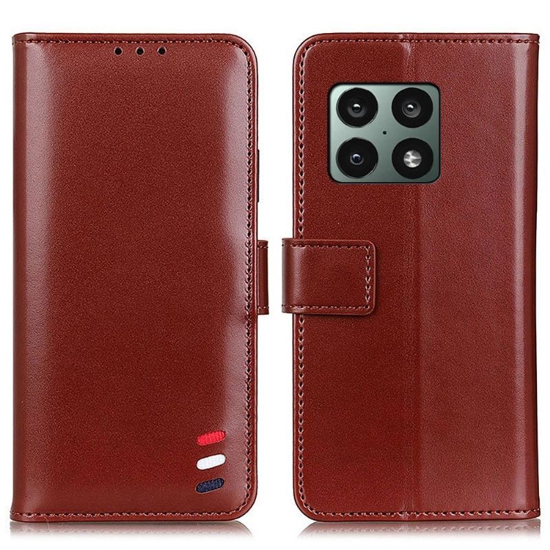 Etui Folio do OnePlus 10 Pro Skórzany Futerał Melody Faux Leather Folio