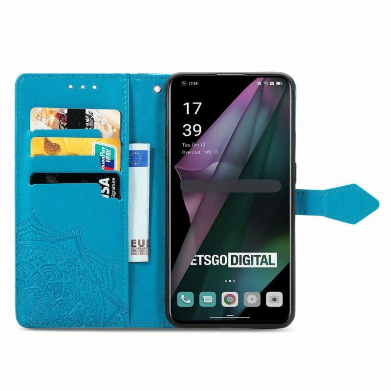 Etui Na Telefon Pokrowce do OnePlus 10 Pro Biznes Mandala Relief