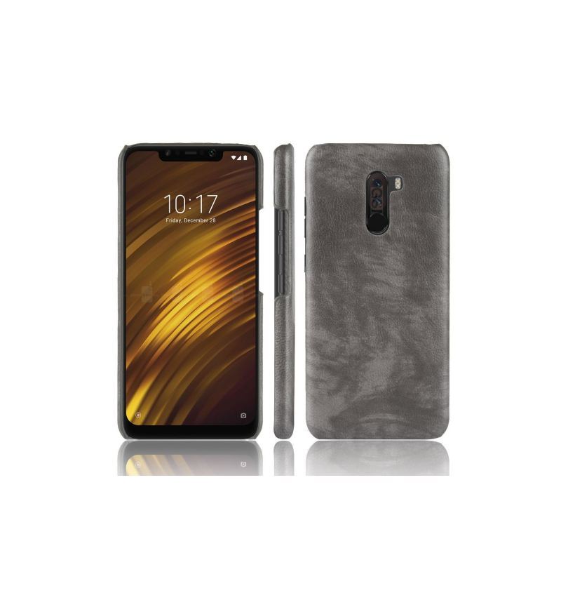 Etui do Pocophone F1 Efekt Skóry