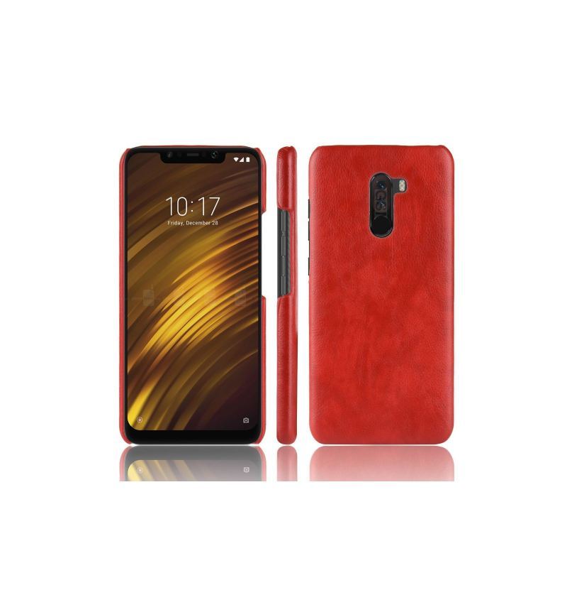 Etui do Pocophone F1 Efekt Skóry