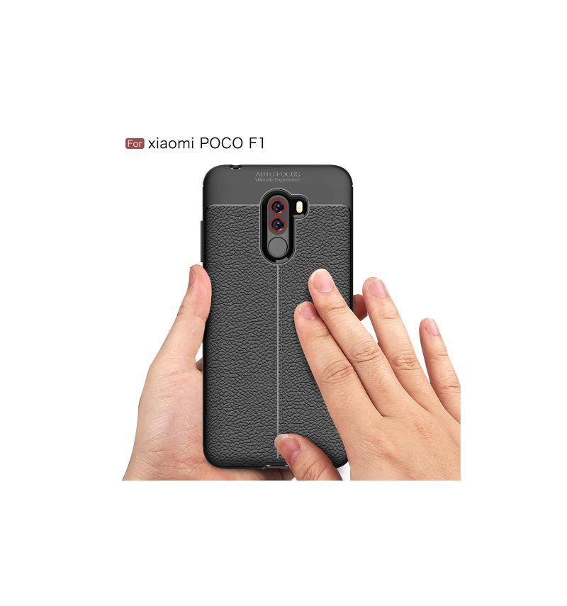 Etui do Pocophone F1 Teksturowana Skóra W Stylu