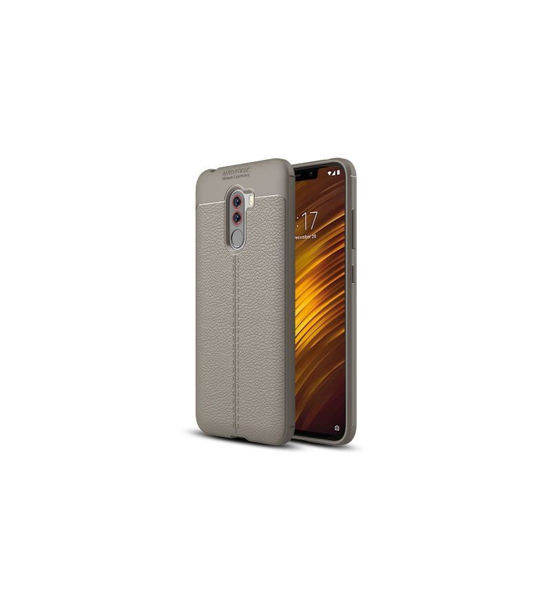 Etui do Pocophone F1 Teksturowana Skóra W Stylu