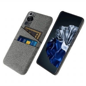 Etui do Huawei P60 Pro Materiałowe Etui Na Karty