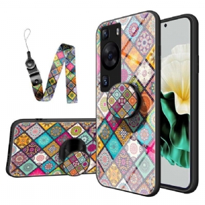 Etui do Huawei P60 Pro Patchwork