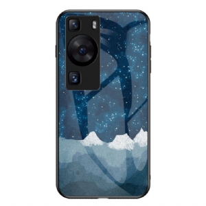 Etui do Huawei P60 Pro Szkło Hartowane Sky