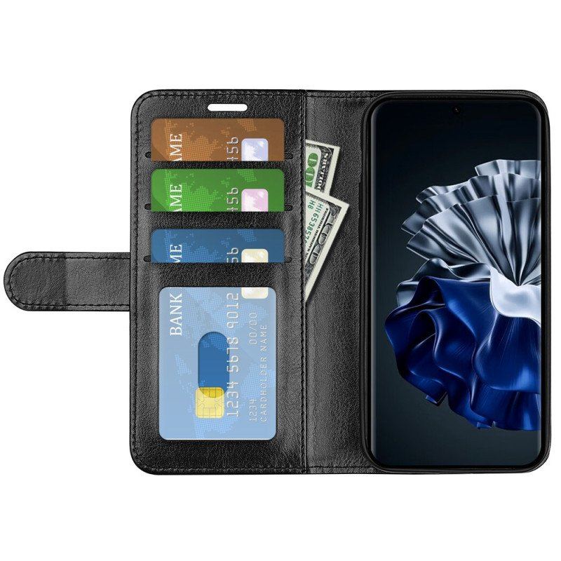 Etui Folio do Huawei P60 Pro Klasyczny Klasyk