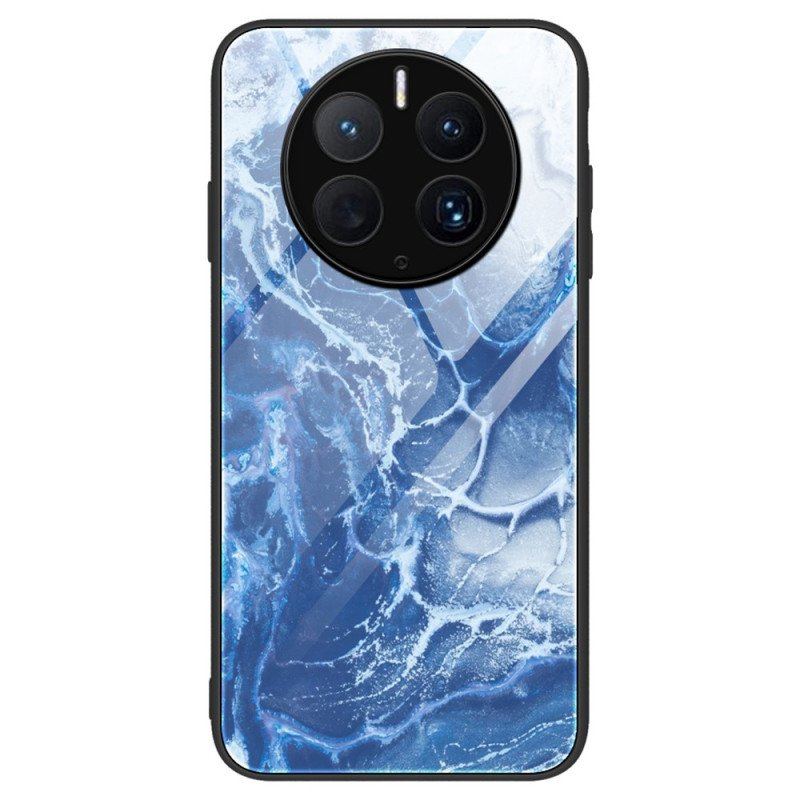 Etui do Huawei Mate 50 Pro Stylowe Szkło Hartowane Z Marmuru