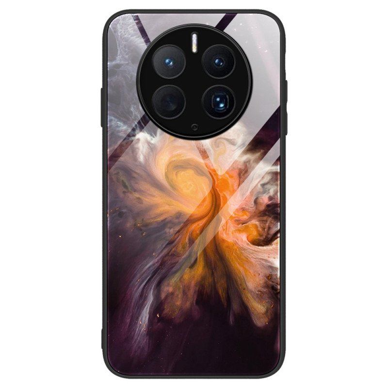 Etui do Huawei Mate 50 Pro Stylowe Szkło Hartowane Z Marmuru