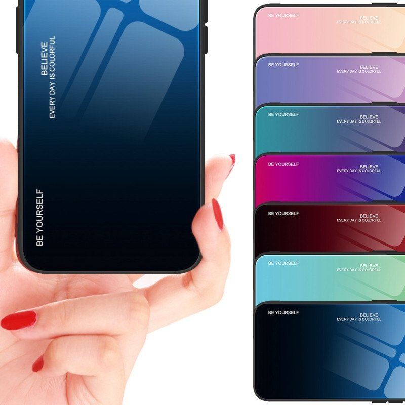 Etui do Huawei Mate 50 Pro Szkło Hartowane Bądź Sobą