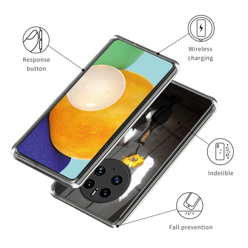 Etui do Huawei Mate 50 Pro Tylko Słoneczniki