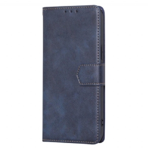 Etui Folio do Huawei Mate 50 Pro Skórzany Efekt Couture