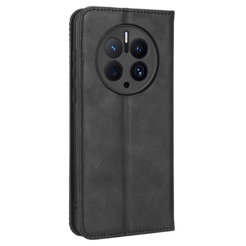 Etui Na Telefon do Huawei Mate 50 Pro Etui Folio Skórzany Styl Vintage