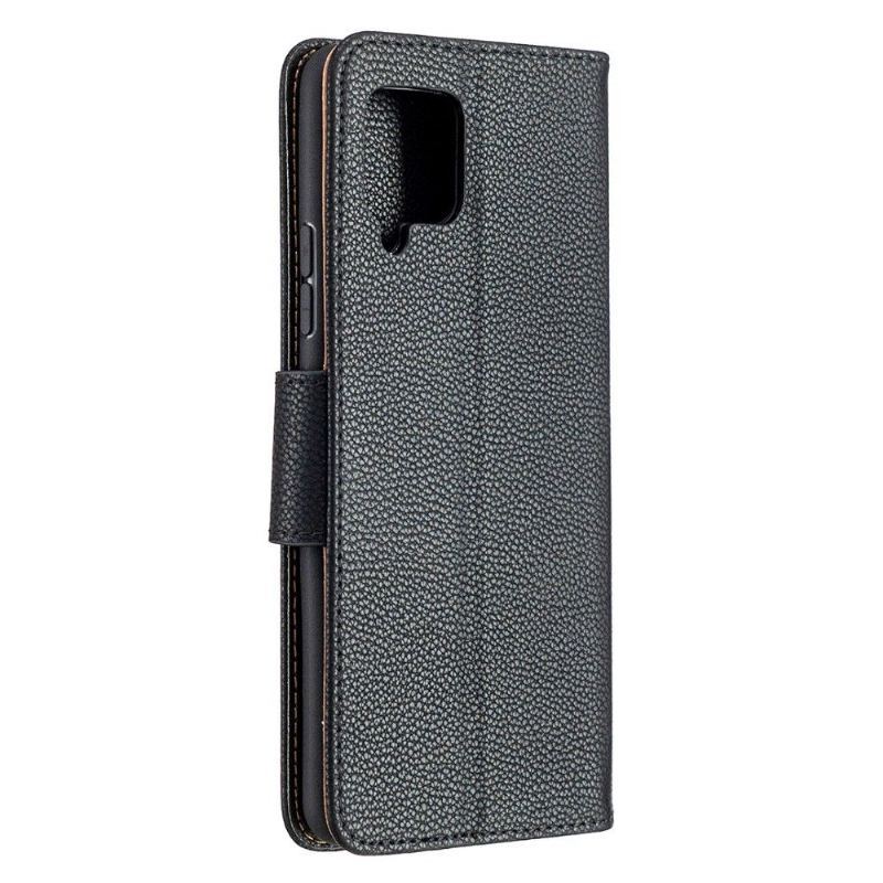 Case do Samsung Galaxy A42 5G Etui Folio Efekt Skóry Ziarnistej