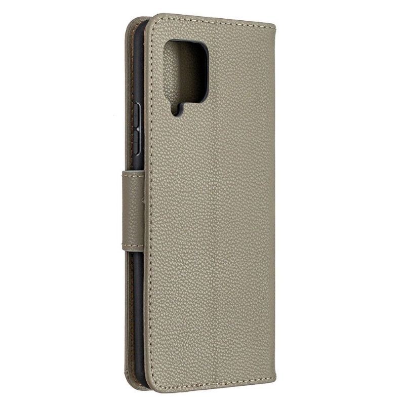 Case do Samsung Galaxy A42 5G Etui Folio Efekt Skóry Ziarnistej