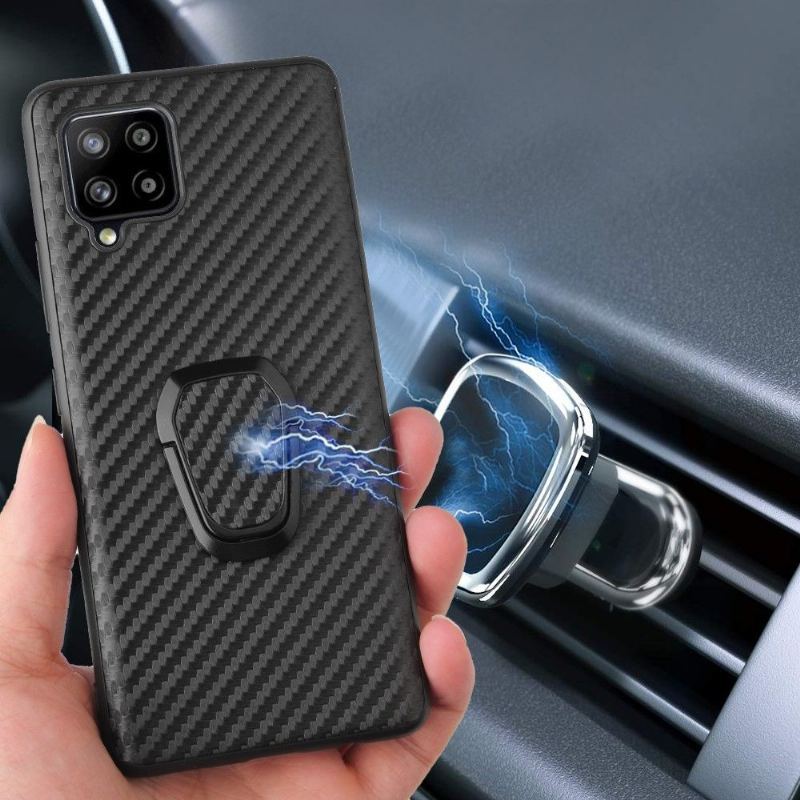 Etui do Samsung Galaxy A42 5G Anti-fall Croc Pierścień Efekt