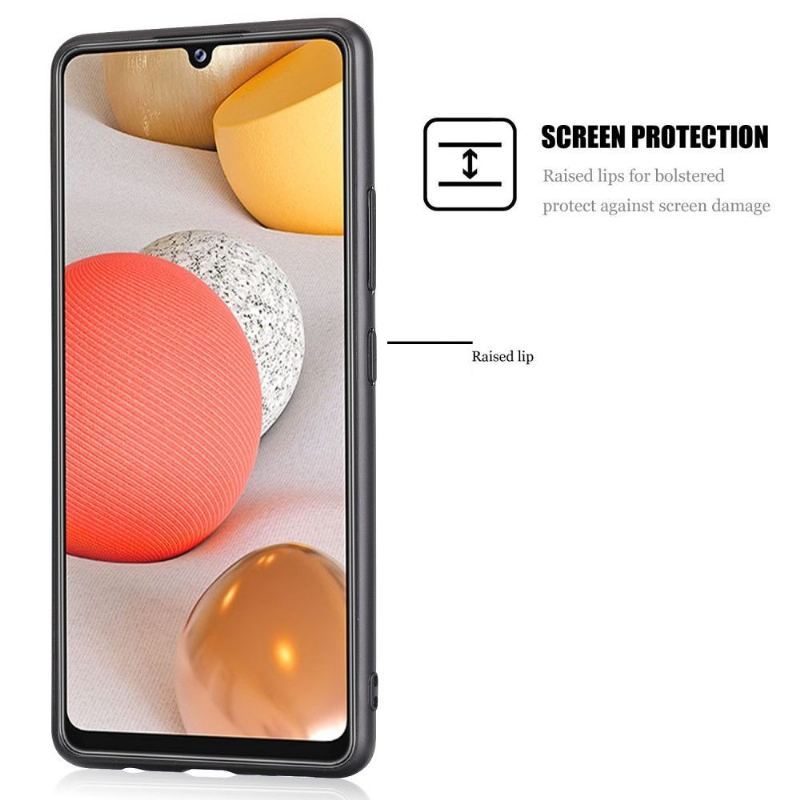 Etui do Samsung Galaxy A42 5G Classic Milena Efekt Skóry