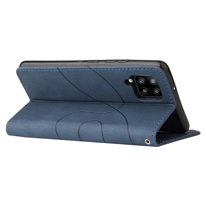 Etui Folio do Samsung Galaxy A42 5G Bicolor Artystyczny