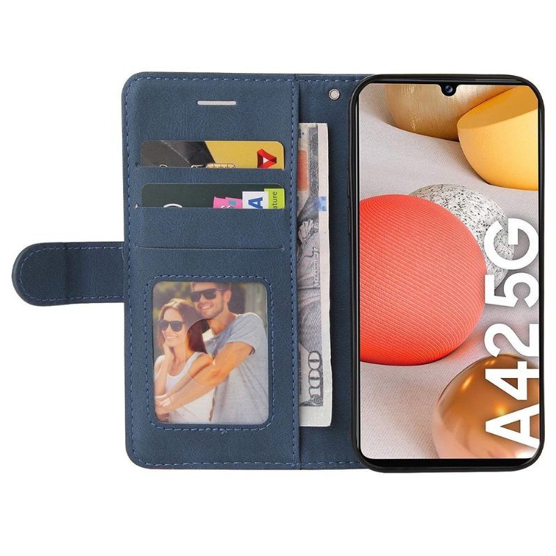 Etui Folio do Samsung Galaxy A42 5G Bicolor Artystyczny