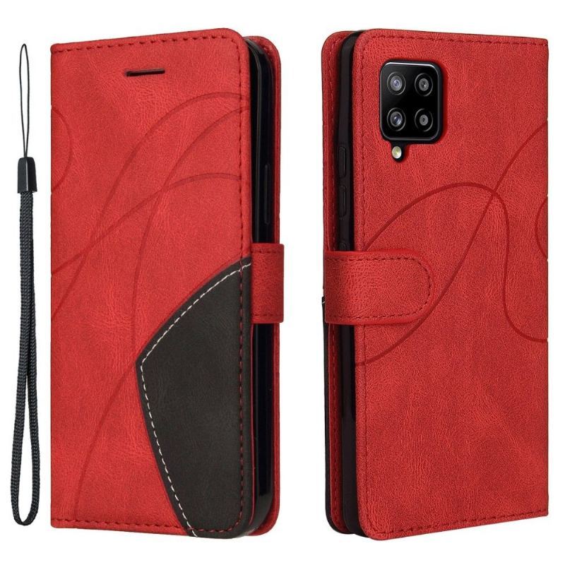 Etui Folio do Samsung Galaxy A42 5G Bicolor Artystyczny