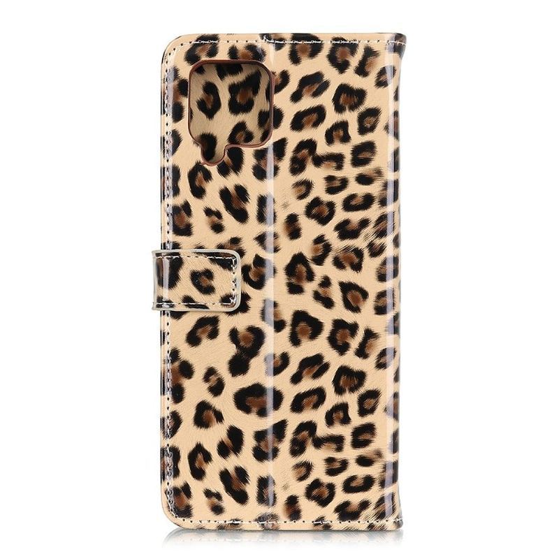 Etui Folio do Samsung Galaxy A42 5G Classic Faux Leather Leopard Style