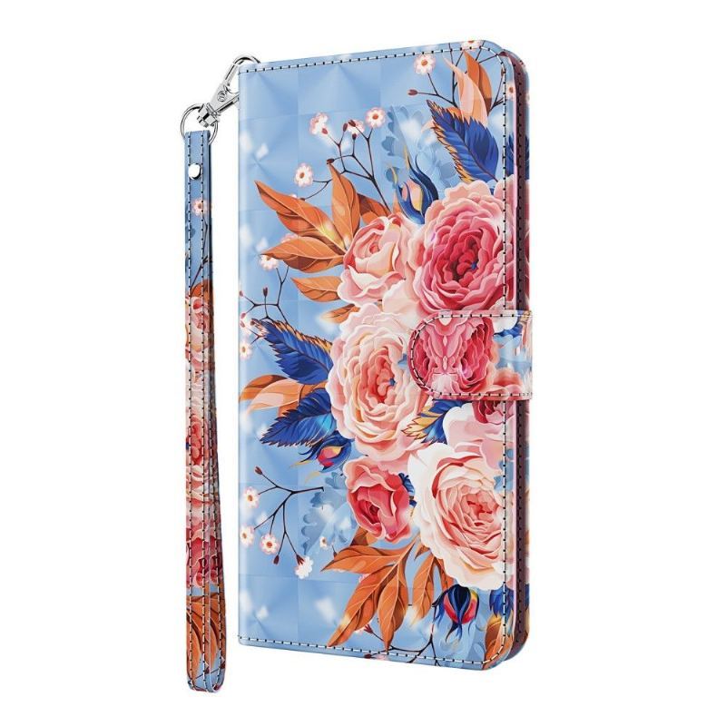 Etui Folio do Samsung Galaxy A42 5G Kwitnące Kwiaty