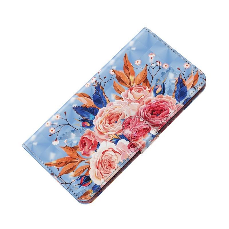 Etui Folio do Samsung Galaxy A42 5G Kwitnące Kwiaty