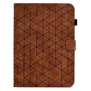 Etui Folio Samsung Galaxy Tab S9 Wzór Geometryczny Etui Ochronne