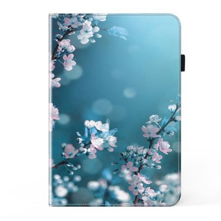 Etui Samsung Galaxy Tab S9 Kwiaty Śliwy