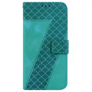 Etui Folio Google Pixel 8 Pro Wzór 7 Ze Smyczą Etui Ochronne