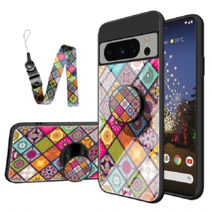 Futerały Google Pixel 8 Pro Etui Na Telefon Patchwork