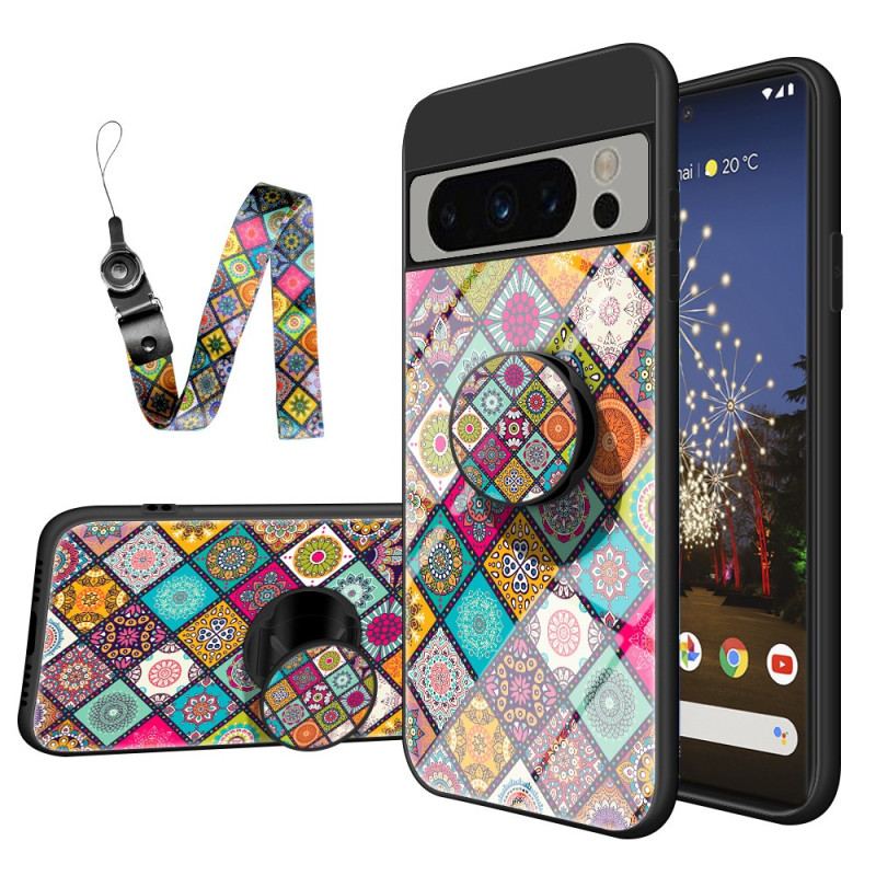 Futerały Google Pixel 8 Pro Etui Na Telefon Patchwork