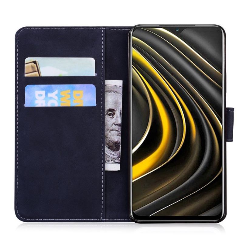 Etui Folio do Huawei Nova 8i / Honor 50 Lite Etui Ochronne Kolorowa Ochrona Motyla