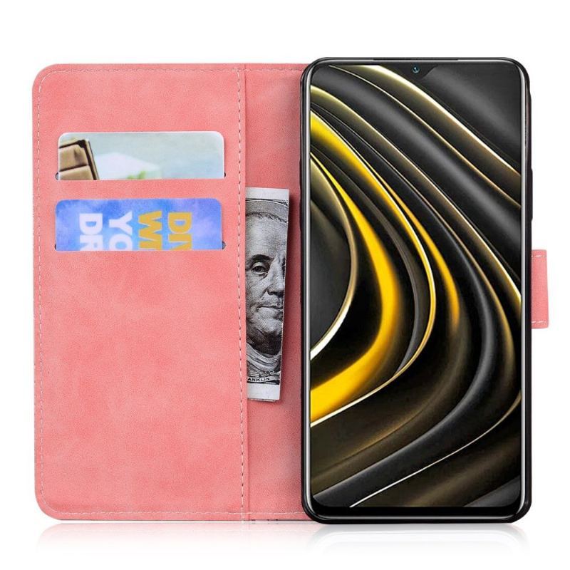 Etui Folio do Huawei Nova 8i / Honor 50 Lite Etui Ochronne Kolorowa Ochrona Motyla