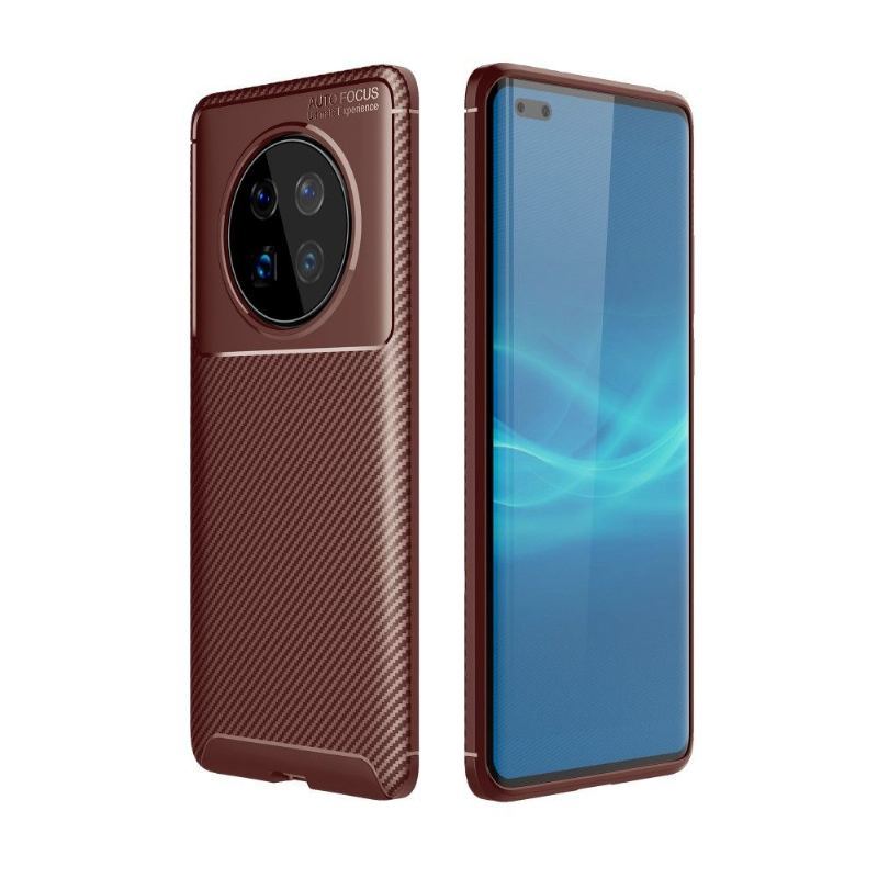 Etui do Huawei Mate 40 Pro Anti-fall Efekt Włókna Węglowego