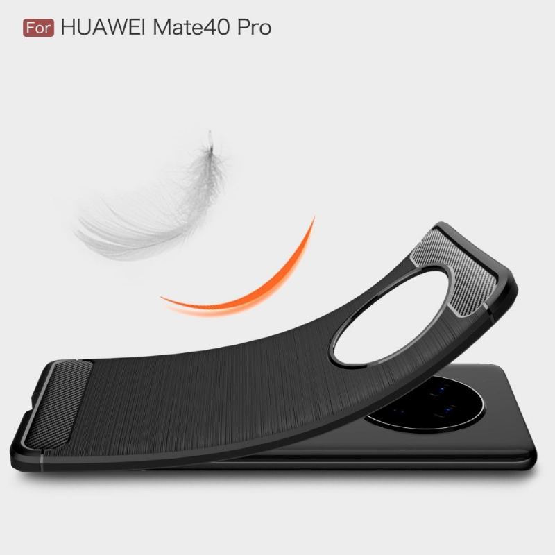 Etui do Huawei Mate 40 Pro Anti-fall Elastyczny Efekt Szczotkowany