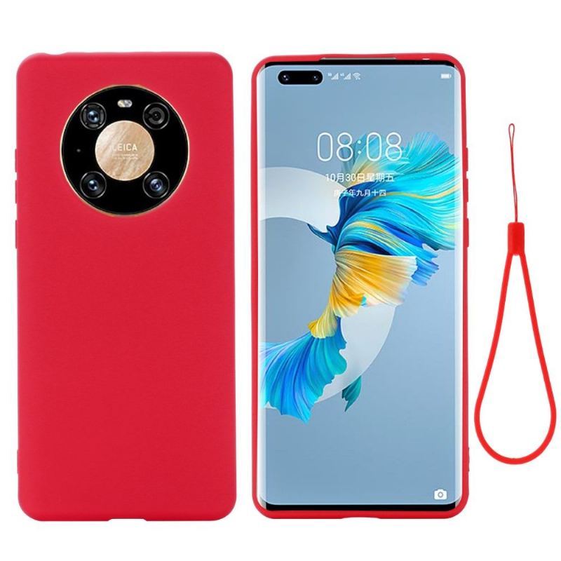 Etui do Huawei Mate 40 Pro Biznes Płynny Silikon