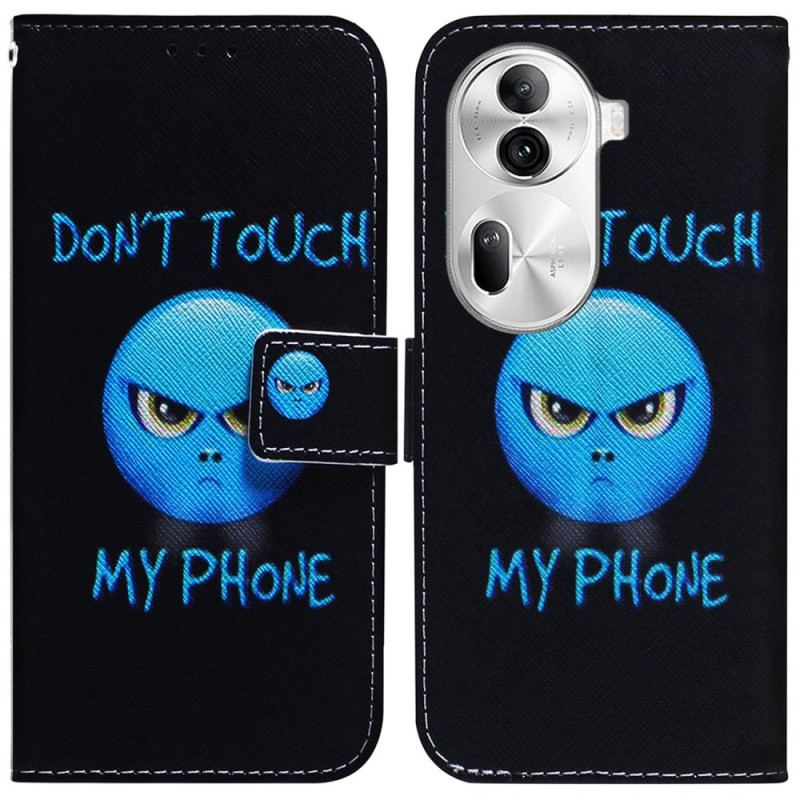 Etui Folio Oppo Reno 11 Pro 5g Emoji Telefonu Etui Ochronne