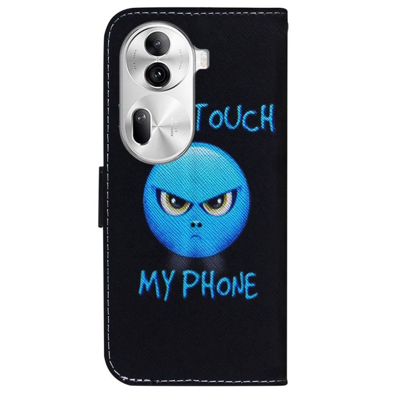 Etui Folio Oppo Reno 11 Pro 5g Emoji Telefonu Etui Ochronne