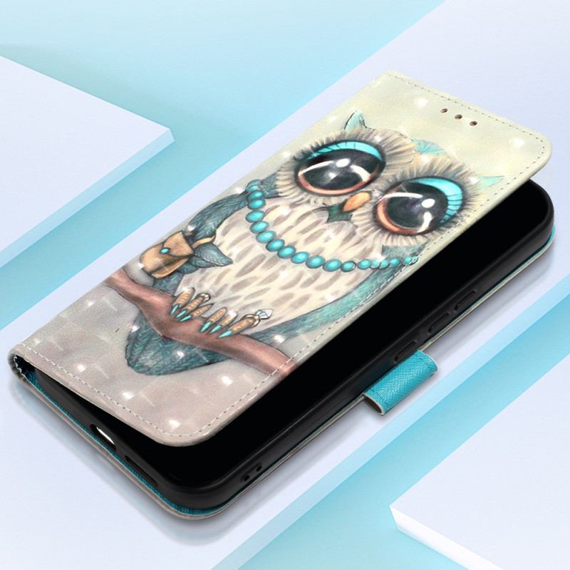 Etui Folio Oppo Reno 11 Pro 5g Szara Sowa