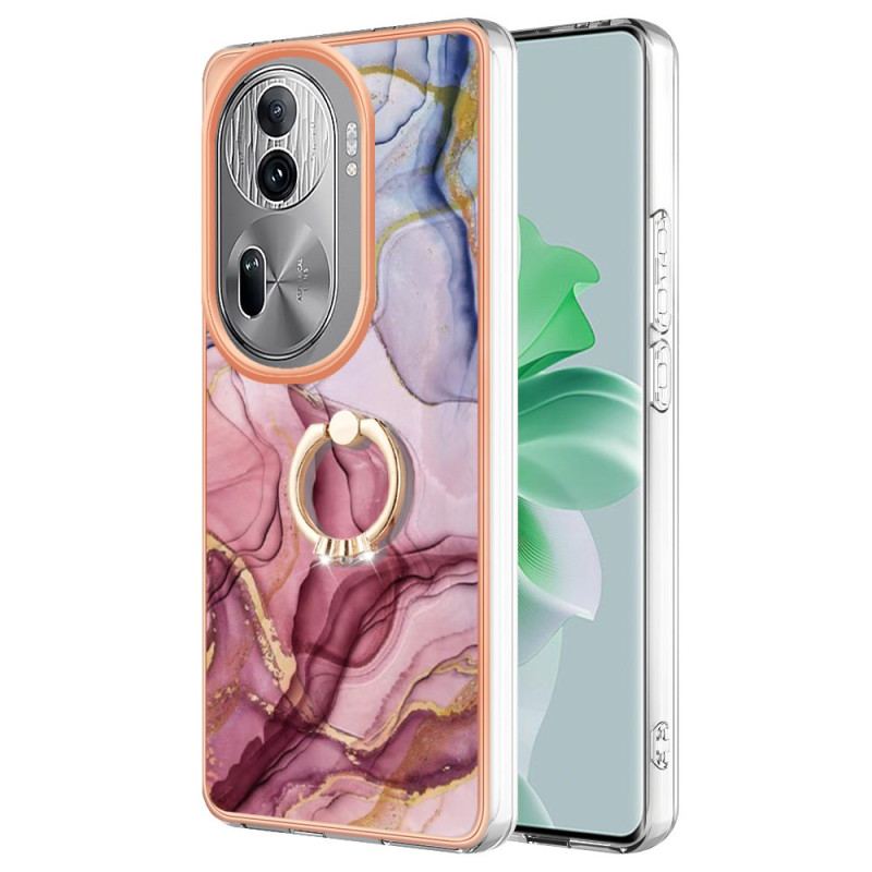 Etui Oppo Reno 11 Pro 5g Marmurowy Pierścień Podtrzymujący