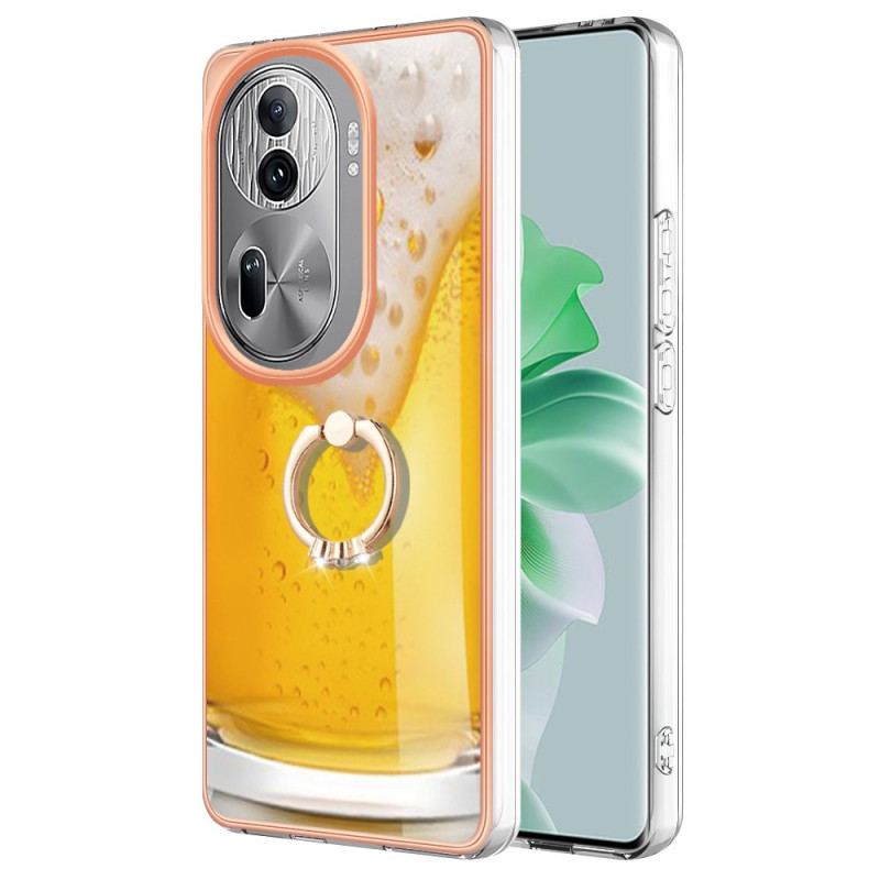 Etui Oppo Reno 11 Pro 5g Pierścień Wsparcia Piwa Etui Ochronne