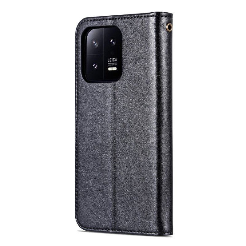 Etui Folio do Xiaomi 13 Pro Efekt Skóry Azns