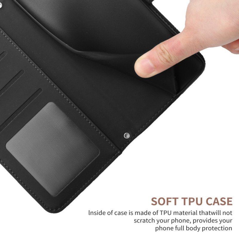 Etui Folio do Xiaomi 13 Pro Motyle I Pasek Na Ramię