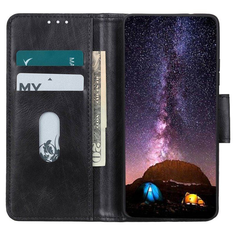 Etui Folio do Xiaomi 13 Pro Stylowe Skórzane Zapięcie Dwustronne