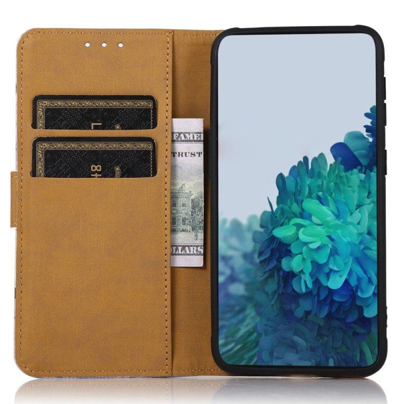 Etui Folio do Xiaomi 13 Pro Zaciekły Tygrys