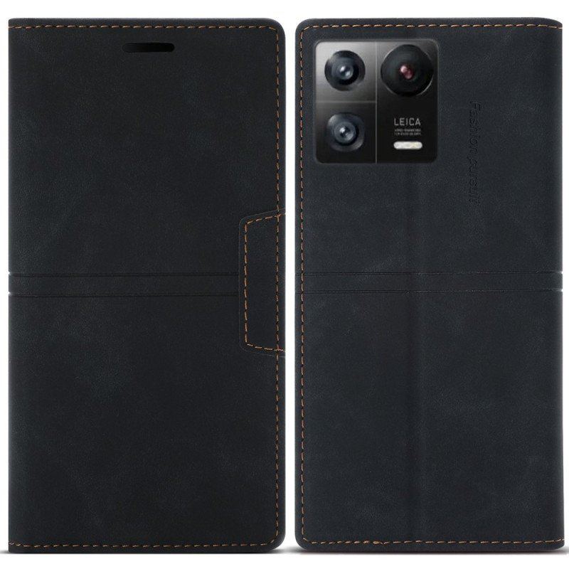 Etui Na Telefon do Xiaomi 13 Pro Etui Folio Stylizacja Skóry