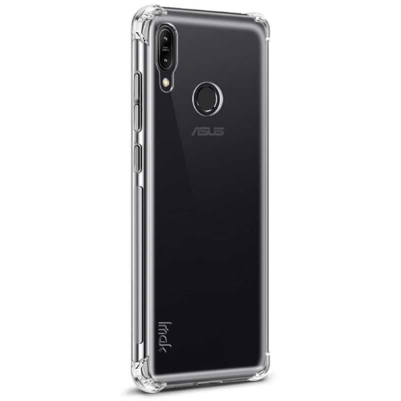 Asus Zenfone Max M2 - Przezroczyste Etui Class Protect + Folia Ochronna